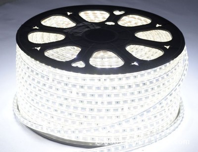 【玖潤LED燈帶5050 220V貼片燈帶高亮led燈帶客廳暗槽吊頂燈】價(jià)格,廠家,圖片,LED燈帶/燈條/燈片,中山市貓王照明工程-